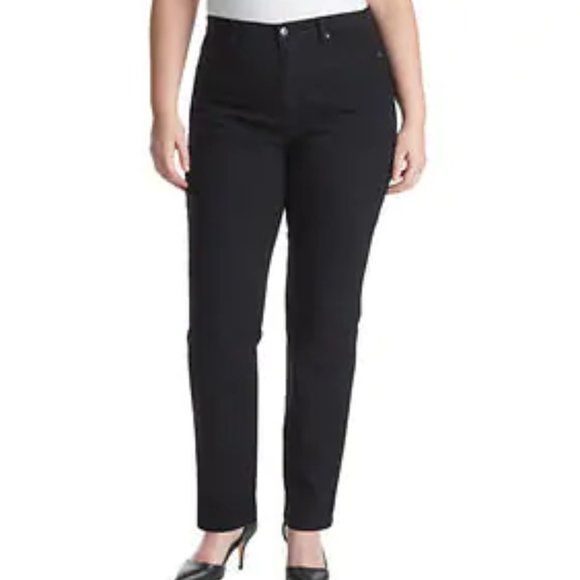 Gloria Vanderbilt Amanda Tapered Leg Classic Rise Jeans Size 18S